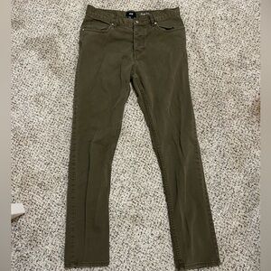 H&M Khaki Slim Fit Pants